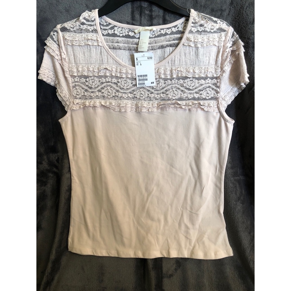 H&M cap sleeve tee